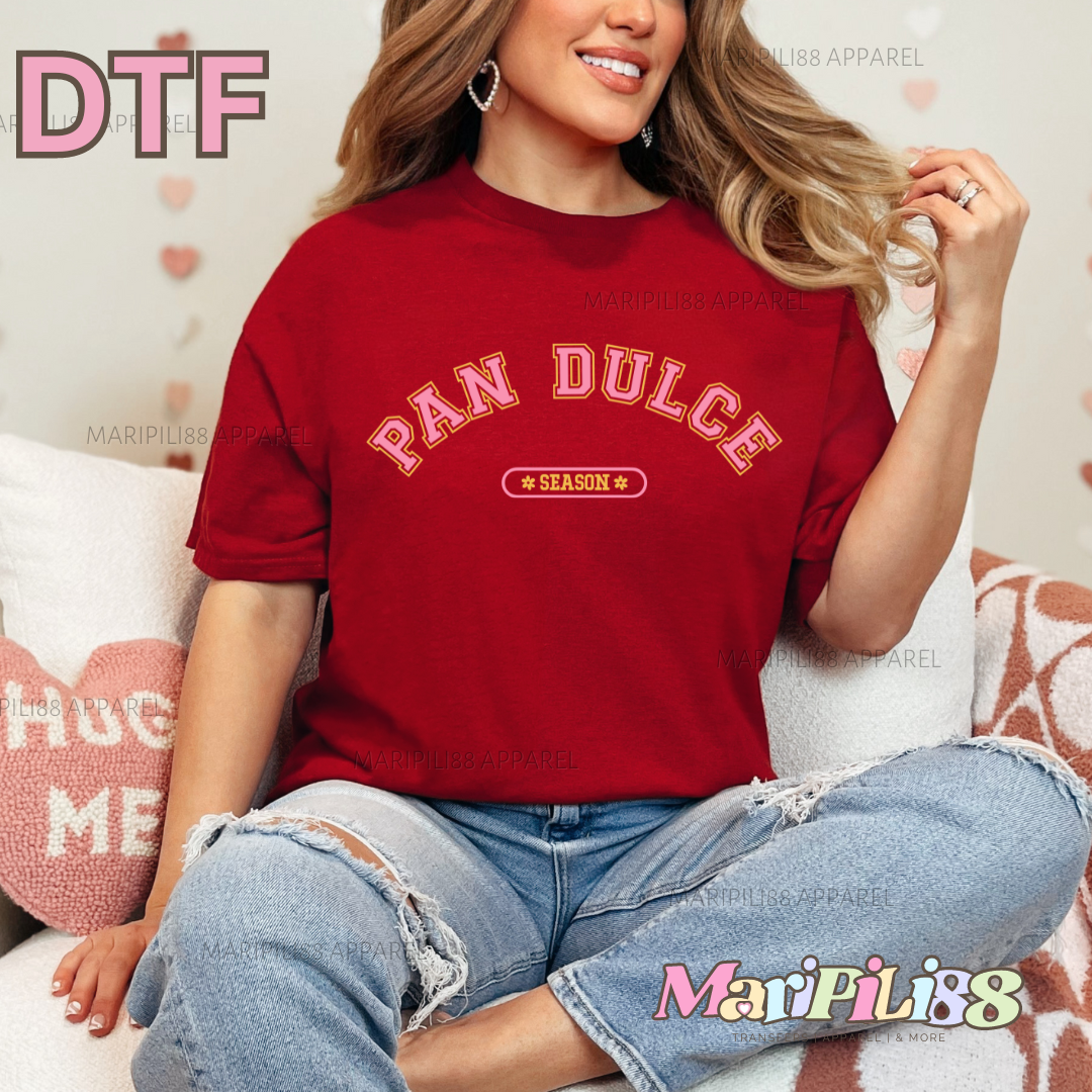 Pan Dulce, DTF TRANSFER Direct To Film Ready To Press